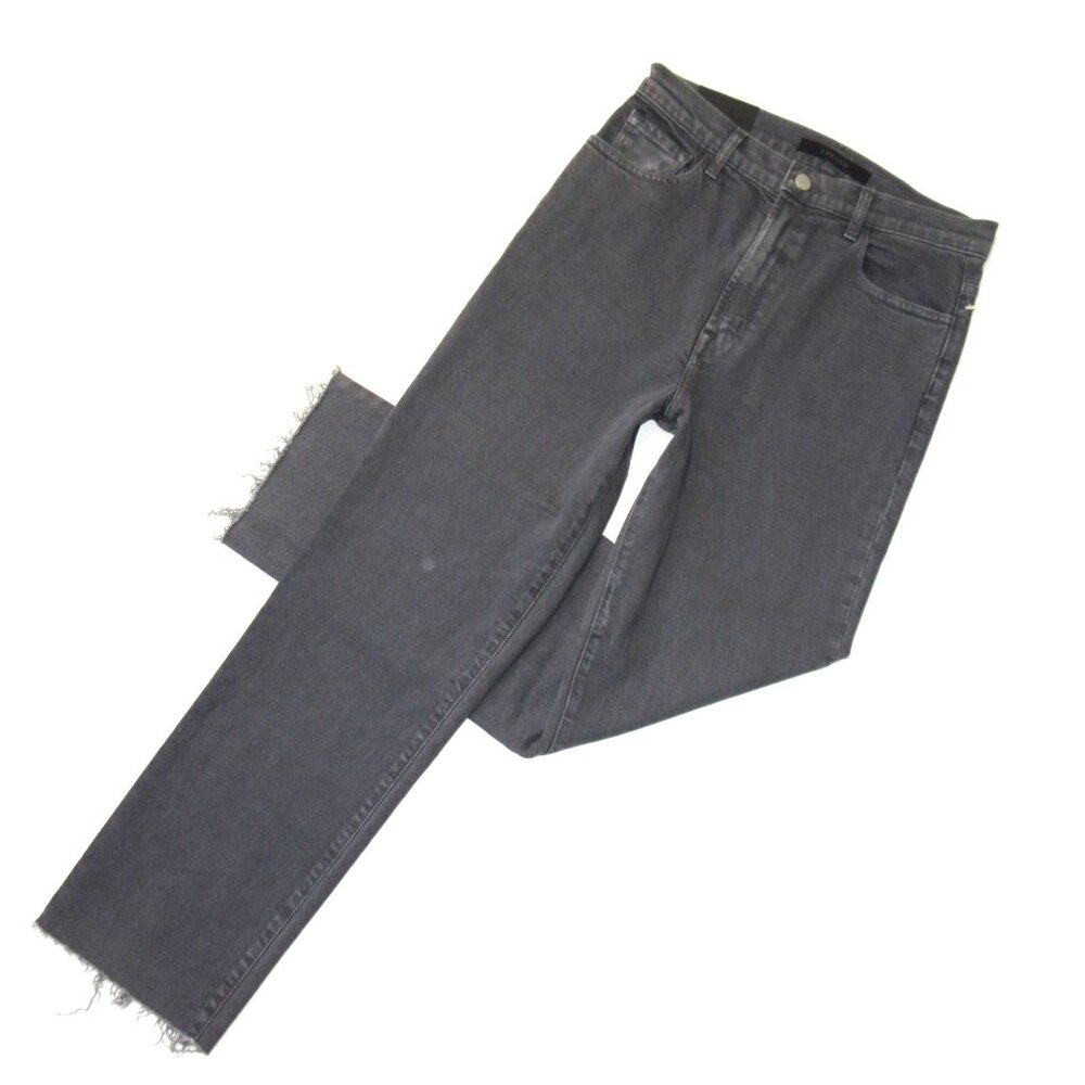 NWT J Brand Jules in Shady Gray High Rise Ankle Straight Jeans 28